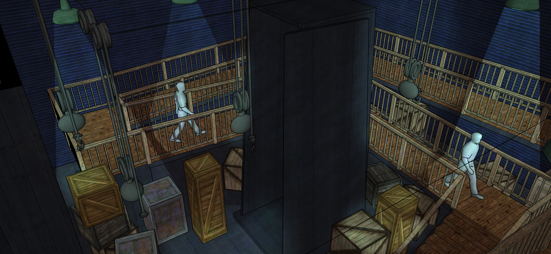8 - backstage aerial 5 render