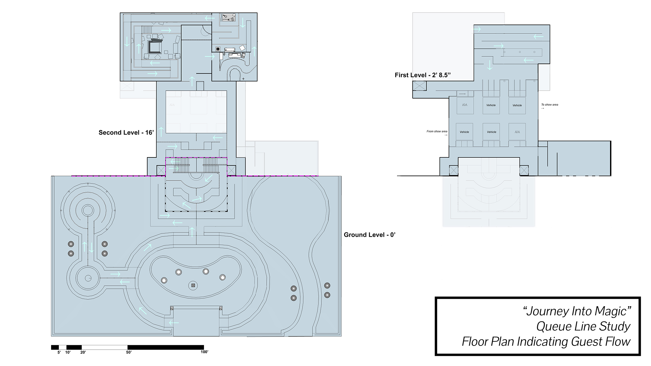Queue-Line-Design-Ground Plan-Nathan-Evans